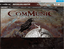 Tablet Screenshot of communic.org